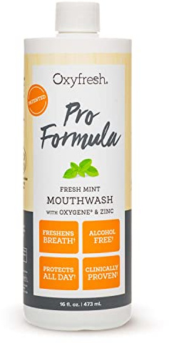 Zinc Mouthrinse with Fresh Mint - 16oz by Oxyfresh