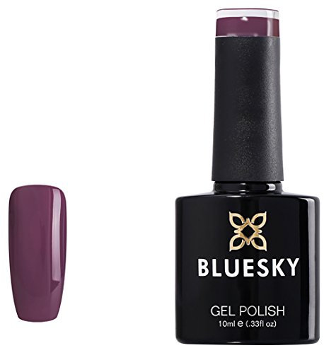 Bluesky Gel Nail Polish, Mauve Over FW03, Purple, 10 ml Long Lasting, Chip Resistant, 10 ml (Requires Drying Under UV LED Lamp)