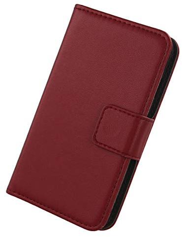Lankashi-maze ZP, stående fodral, Maze Blade 4G Phablet, mörkröd
