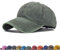 Vintage-Baseballkappe für Damen, unisex, für den Alltag - Grün - Einheitsgröße