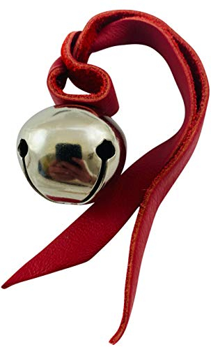 Believe Ornament Metal Sleigh Bell with Christmas Bag