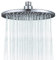Rainfall Shower Head Fixed Showerhead 8.8-Inch Round Bathroom Rainhead Overhead Waterfall Shower Head with Adjustable Swivel Ball Joint | G1/2 Universal Fitting | ABS Chrome