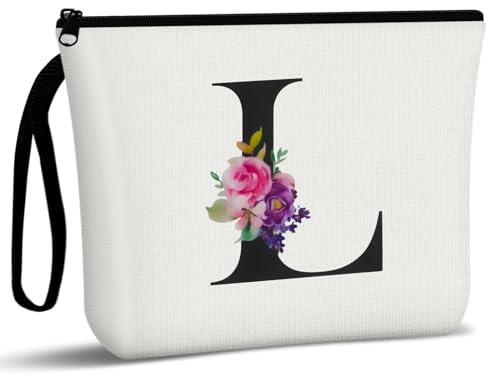 Aucuu Borsa Cosmetica Multifunzionale in Tela - Pochette Trucchi, Beauty Case da Viaggio Donna, Borse da Toilette Impermeabile Portatile