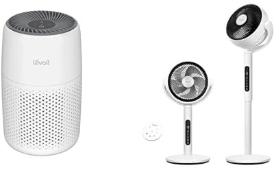 Levoit Ventilador Circulador de Aire de Pie y Purificador de Aire