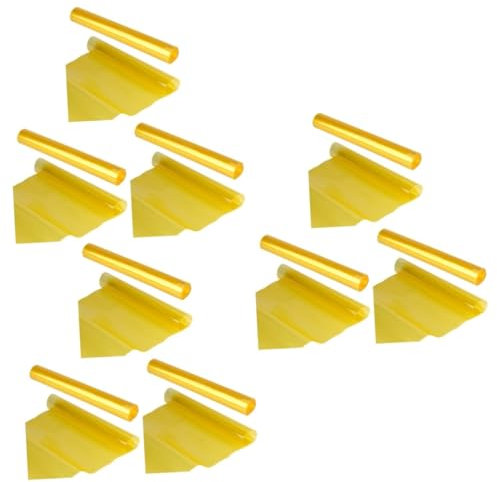 SOLUSTRE 3 Stücke 30x120cm Auto Scheinwerfer Tönung Film Sonne Einfache Entfernung Geeignet Für Nebel Licht