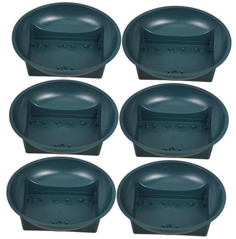 Milisten 6pezzi Fioriera Decorativa Per Cimitero Da Vasi Rotondi Per Composizioni Floreali Per Decorare Con Fiori Freschi o Artificiali