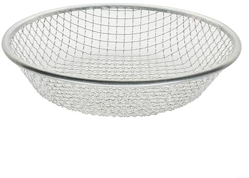 Eawfgtuw Tamis de sol de jardinage pour seaux de 19,7 l, tamis à compost en fer galvanisé de 30 cm avec maille de 2 mm/6 mm/10 mm, tamis anti-salissures pour roches de sable, gants inclus, compatible