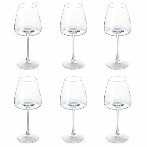 Villa d'Este Home Tivoli 1996 Set de 6 verres à vin 612 ml en verre, Tasting