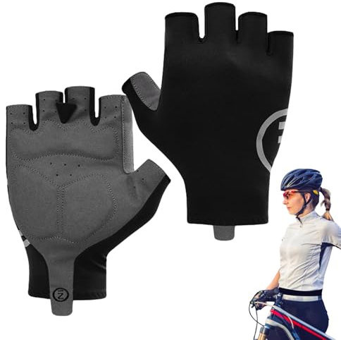 Guanti da equitazione per uomo, guanti da equitazione, antiscivolo, assorbimento degli urti, leggeri, per adolescenti, donne, moto, sci, palestra, sollevamento e