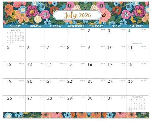 2026-2028 Magnetic Calendar - 2026-2028 Calendar from Jul. 2026 - Jun. 2028, Magnetic Calendars for Fridge, 8''x10'' Refrigerator Calendars 2 Year for Easy Organizing, Blue