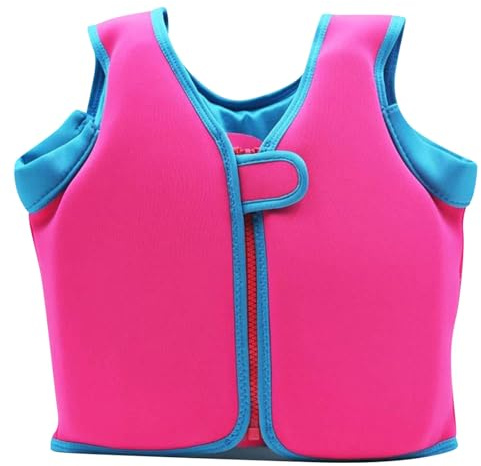 Générique Gilet de sauvetage pour fille avec protection solaire UPF 50+ pour les tout-petits à la piscine, à la plage, aux activités de plein air