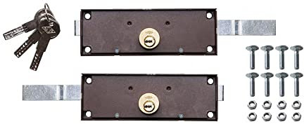 CAYS 11RCL - Cerradura lateral b-62 llave punto puerta enrollable juego