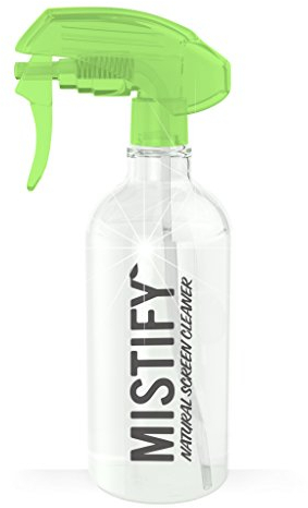 Mistify Natural Screen Cleaner, 500ml Designed For TV (LED, LCD, 4K, HD) Smart-phones, Computer Monitors, PC & Laptops, Tablets.