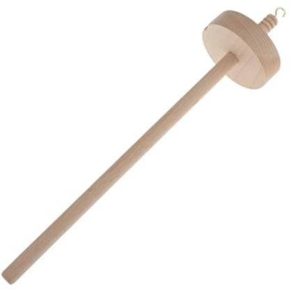 Hellery Handspindel Holzspindel Wollspindel Spindel Spinnen Näh-Werkzeug für Anfänger