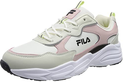 FILA Damen Marked Flow wmn Sneaker, Marshmallow-Peach Whip, 41 EU