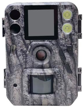 Bolyguard HD 4K 37MP nattlig jaktkamera nattvision infraröd jakt kamera ta färgfoton och videor på natten (SG520-D)