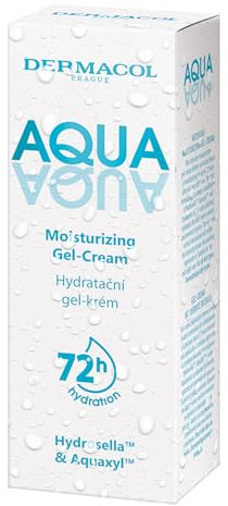 Dermacol Aqua Aqua Gel-Feuchtigkeitscreme – leichte und erfrischende Feuchtigkeit für glatte, strahlende Haut – ideal für alle Hauttypen.