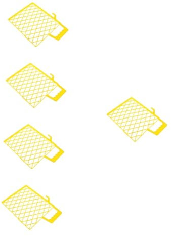 5 Piezas Pintura Plástica con Malla Filtrante de Organización Pintura de Rejilla Filtración