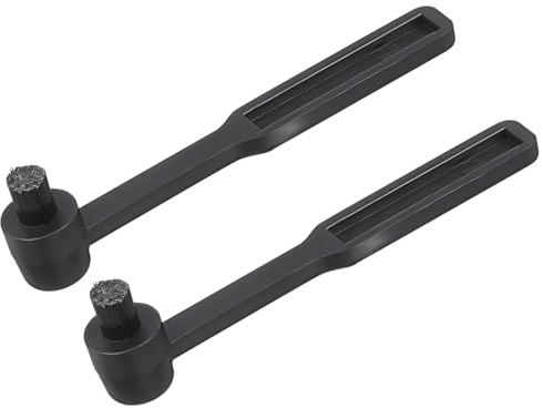 jojofuny 2piezas Cepillos para Aguja De Tocadiscos Cepillo Nylon Suave para Limpieza De Agujas y Discos Vinilo Portátil Herramienta Multiuso para Equipo Electrónico