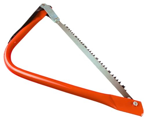 WEDGE 12 (30.5 cm) Metal Bow Saw | Ideal for Pruning & Firewood | Sharp Teeth & Repeated Blade Pattern | Lightweight & Durable | Includes Protective Blade Shield