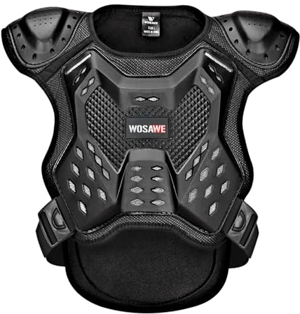 Bambini Dirt Bike Body Petto Petto Gilet Equipaggiamento Protettivo Giacca Armatura Ciclismo Protezione Sci