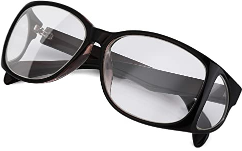 LVCHEN Gafas con plomo de rayos X de 0,75 mmPb - Gafas de protección de seguridad con protectores laterales permanentes (marco negro)