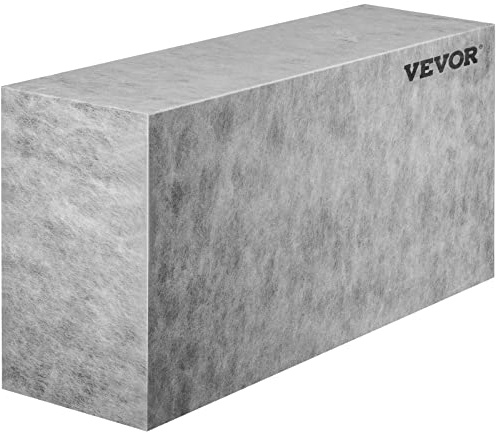 VEVOR Tile Shower Seat, 38.2 x 11.4 x 20 Tile Shower Seat, Factory Waterproof & 100% Leak-Proof Tileable Shower Corner Seat, 440lbs Loading Rectangular Board Shower Bench, Grey