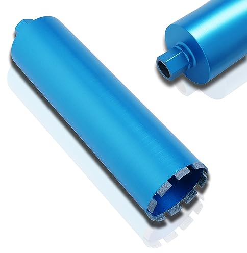 HBKEEN Diamantbohrkrone 1¼ UNC für Kernbohrkrone LASERGESCHWEIßT DM 152mm L 450 mm