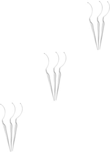 minkissy 9pièces Outil De Port De Faux Avec Support Transparent Pour Grafting De Accessoire Pratique Pour Salon Et Maison