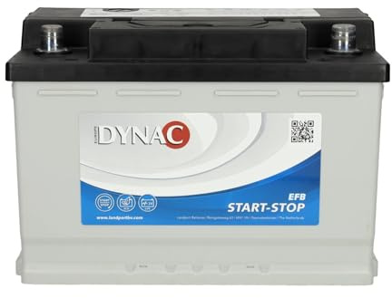 Car Battery 096 EFB 12V 70Ah 650CCA High Performance Starter Battery | Enhanced Flooded Technology for Start/Stop Vehicles| Sealed Maintenance Free 570500065, 275 x 174 x 189 mm