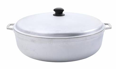 IMUSA USA USA GAU-80560 - Mini caldero tradicional colombiano (horno holandés) para cocinar y servir redondo 17.9 Quart 17.9 cuartos