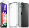Ferilinso Schutzhülle für Samsung Galaxy A22 5G + 2 Stück Hartglas-Displayschutz [transparente Silikonhülle] [10 x vergilbungsfrei] [stoßfest] [Kratzfest] [9H Härte]