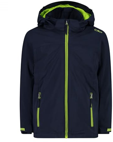 CMP Unisex skidjacka för barn, B.Blue-Acid, 128