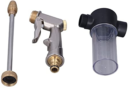 Pistolet à Eau Haute Pression, Pulvérisateur de Buse de Tuyau D'arrosage, Outil de Nettoyage par Pulvérisation de de Lavage Haute Pression avec Raccord de Tuyau pour le