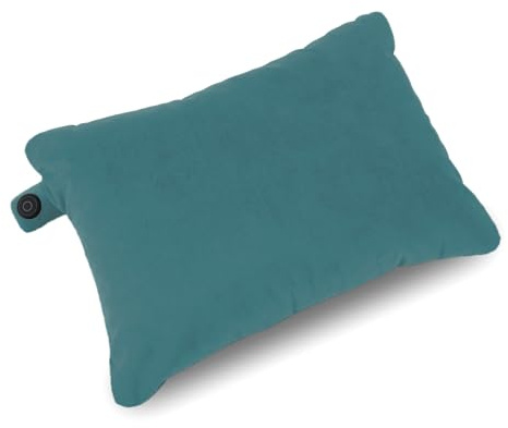 Thermrup Bobo Mobiles Heizkissen USB Samt 25x35cm mit Ferninfrarot-Heizelement (Mit Powerbank) (Grün)