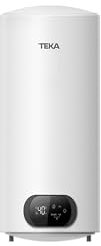 TEKA Termo Eléctrico 50 L, Instalación Vertical y Horizontal, Resistencia Envainada, Esmaltado Protector Ultra Resistente, Panel de Control Electrónico, Modelo EWH 501 DHH