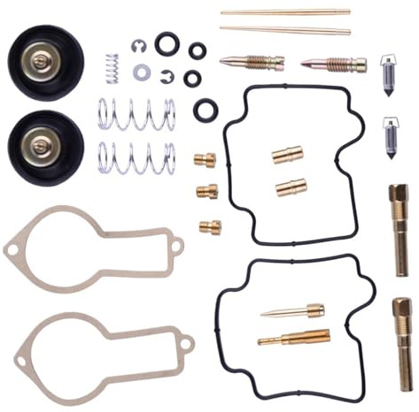 TAHDP Motorcykel Förgasar Reparation För XL600R 1983-1987 Ventilpackningar, Pilotskruvar, O-ringar Och Fjädrar Förgasarrenoveringssats