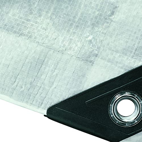 Noor, Telone da Esterni in Polipropilene e polietilene, Colore: Bianco, 3 x 4 m