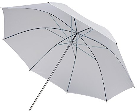 Bresser SM-02 Paraguas translúcido blanco difuso 84 cm