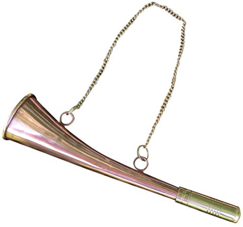 NEW HAND MADE COPPER/BRASS COLOUR FOX HUNTING BEATERS HORN AUTHENTIC SOUND SHOOTING HUNT