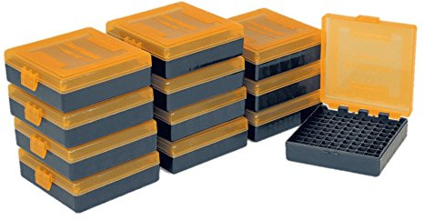 Smart Reloader Caja de Municion #10, 100 municiones en Calibre .22Lr., .25ACP - Pack Ahorro de 12 Cajas