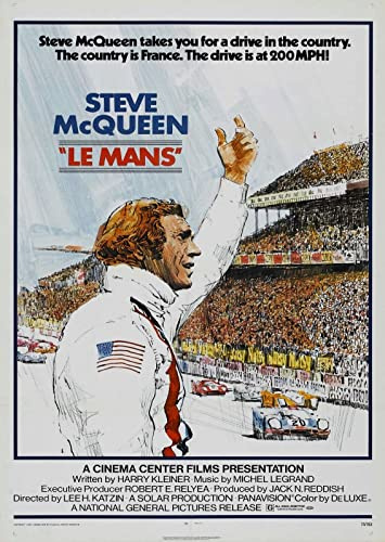 Steve McQueen: Le Mans (1971) | US Import filmposter [59 x 84 cm]
