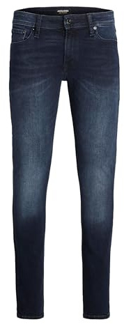 JACK & JONES Jjiliam Jjoriginal Agi 004 Noos Jeans skinny Uomo, Blu (Blue Denim Blue Denim), 33W / 32L