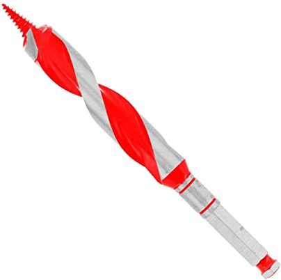 Diablo Auger Bit for Wood & Nail-Embedded Wood - 7/8 Length, Hex 7/16 Shank, 7-1/2 Length, 5-1/2 Work Length - DAG1110