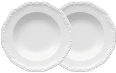 Rosenthal 10430-800001-28307 Maria Weiss Suppenteller 23 cm Set2