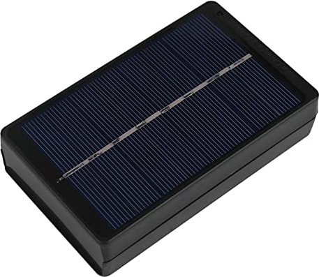 Solar Cargador de Pilas, Banco Energía Ranura Independiente Movil Inalámbrico Batería Externa Power Bank Carga Rápida Powerbank para AAA Baterías Recargables Camping Actividades Al Aire Libre