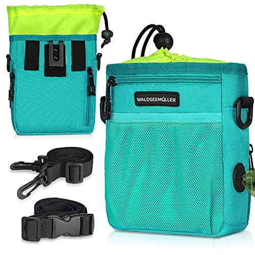 Cane Snack Borsa, Borsa per Alimenti per Cani Addestramento Regolabile (verde chiaro)