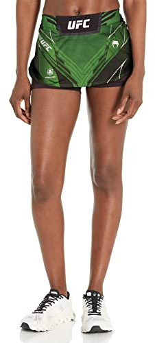 Venum womens Ufc Venum Authentic Fight Night Women's Skort Shorts, Green, X-Small