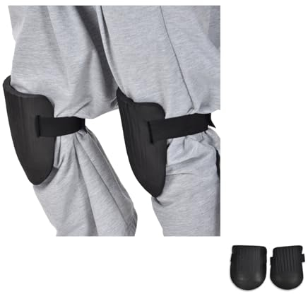 Knieschoner EVA, Knee Pads, Verstellbare Knieschoner, Komfortabel, Verschleißfest, Mit Dickem EVA-Schaum, 1 Paar Professionelle Kniepolster, Arbeits-Knie-Schutz, für Sport im Freien, Rutschen und mehr