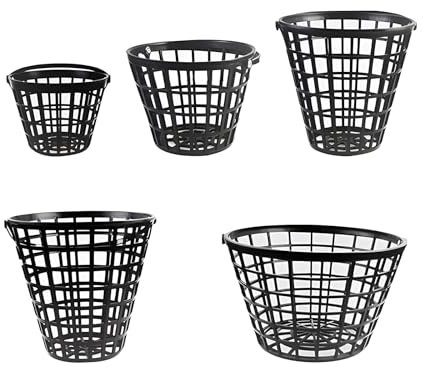 Ldabrye Golfbälle Aufbewahrungseimer Golfkorb Golfballbehälter Golfträger Golfbälle Eimer Golfbälle Korb Mit